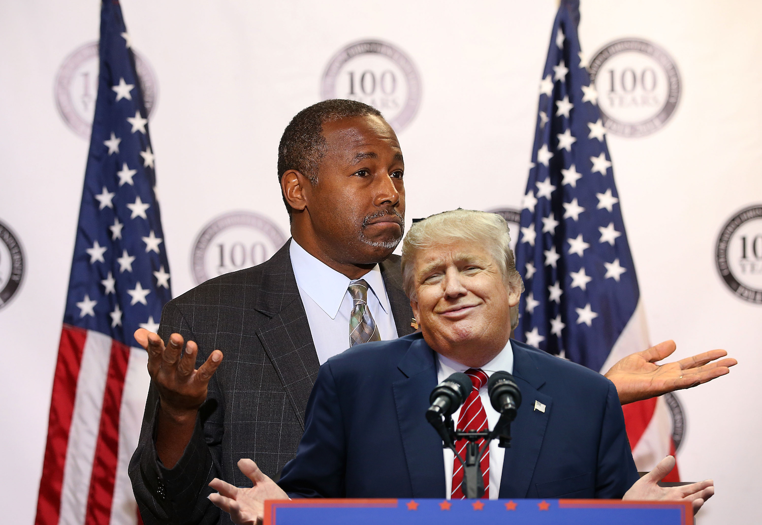 Ben Carson endorses Donald Trump for US President