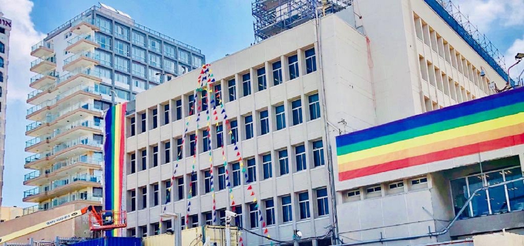Banned from flying rainbow flags, US embassies hang them instead