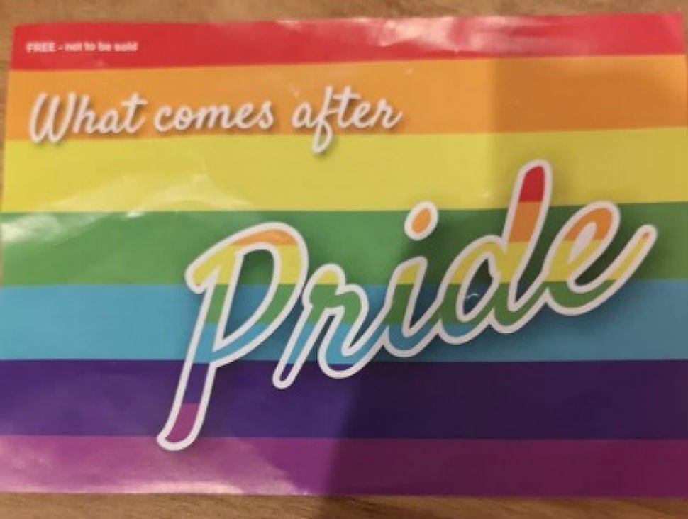 'Pride is followed by disgrace': Anti-Pride leaflets are being posted through people's mailboxes