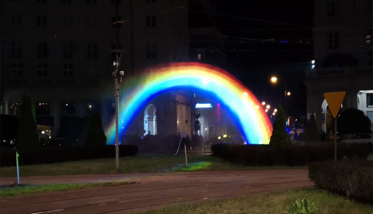 Warsaw gets 'unbreakable' LGBT monument for Pride after vandalism