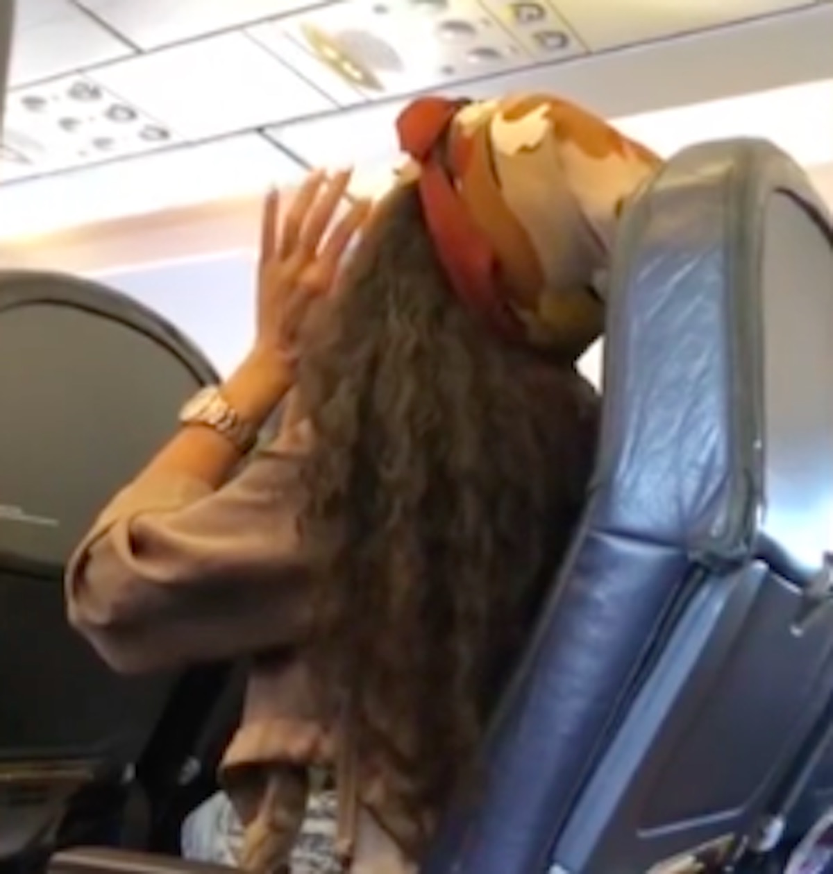 Woman launches homophobic, racist rant at plane passenger