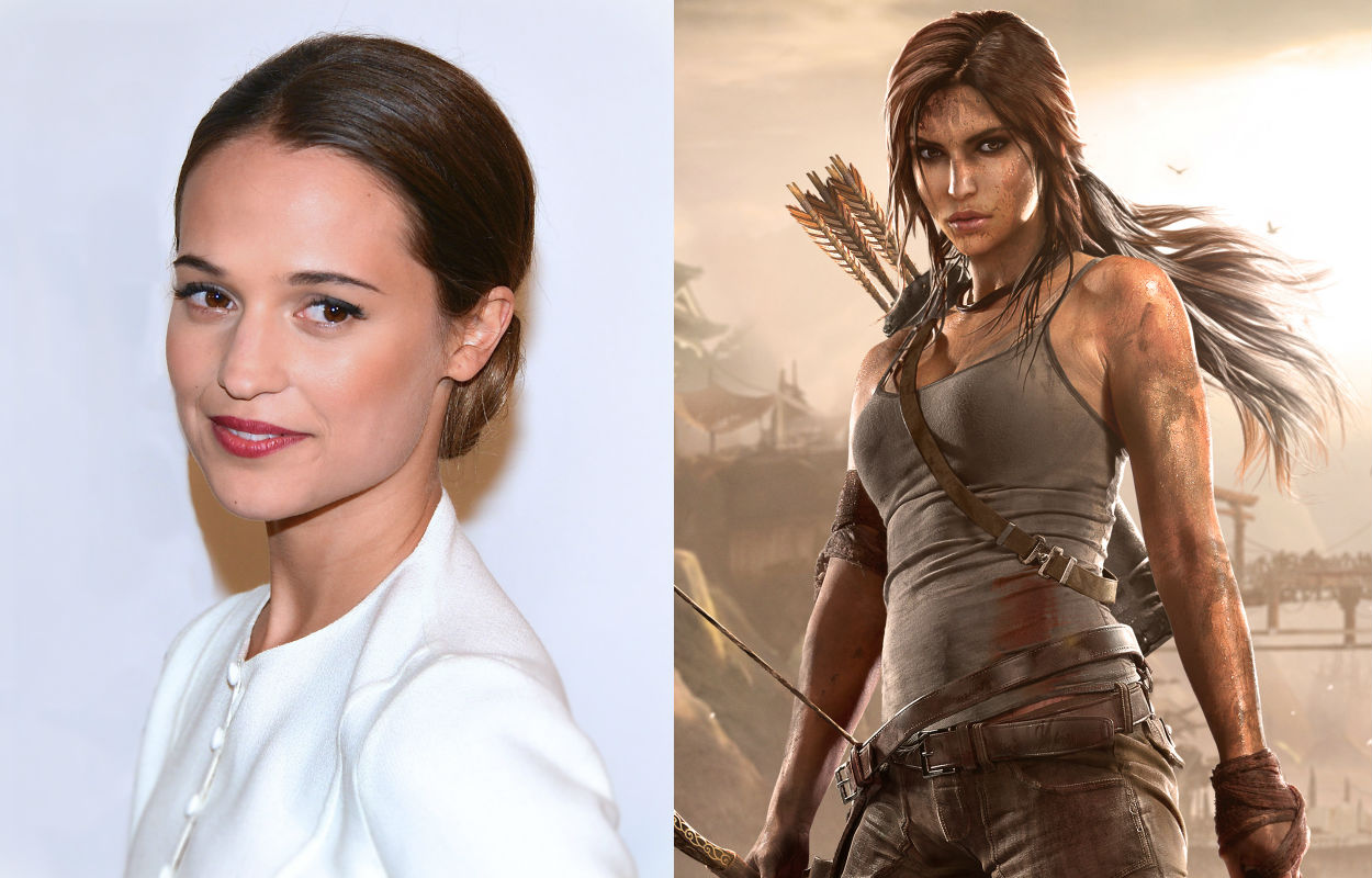 The Danish Girl's Alicia Vikander is the new Lara Croft