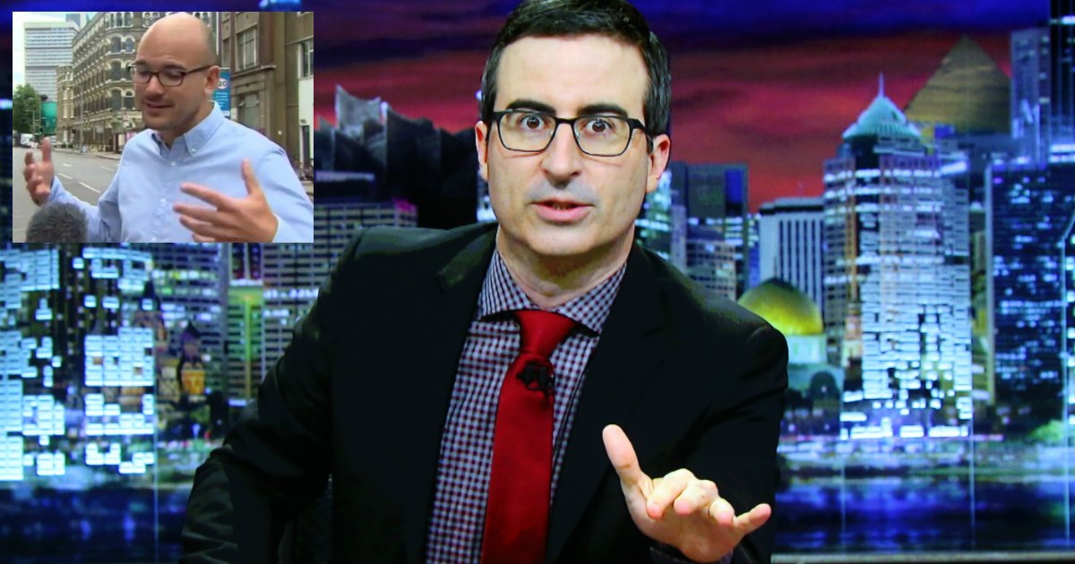John Oliver loves this London attack survivor who pledged to drink gin and flirt with men