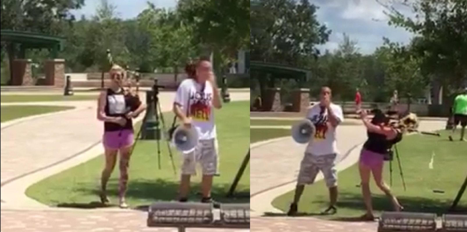 Homophobe silenced in 'most Scottish way possible' (VIDEO)