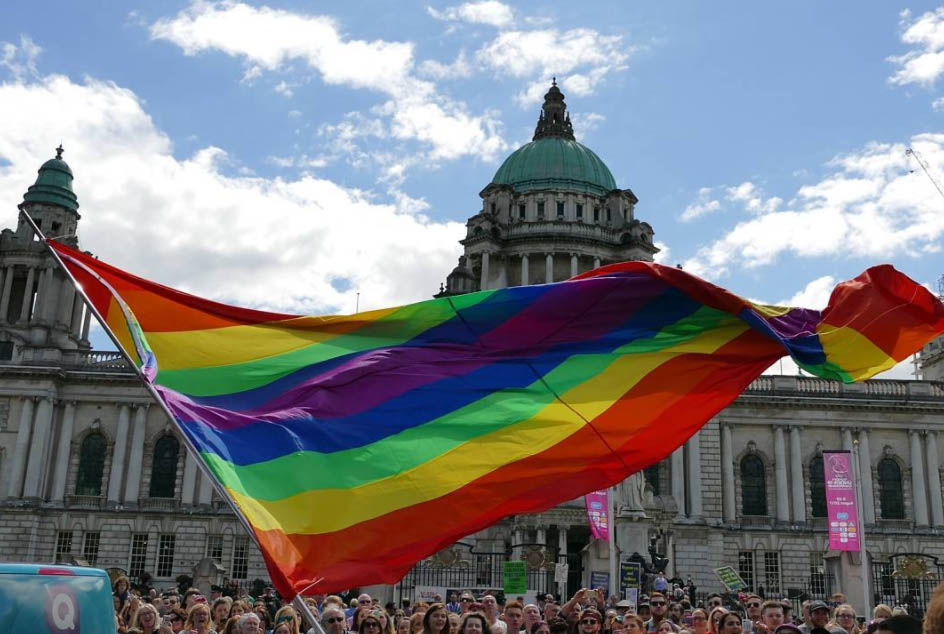 Northern Ireland DUP councillor backs LGBT rainbow town hall, defying party line