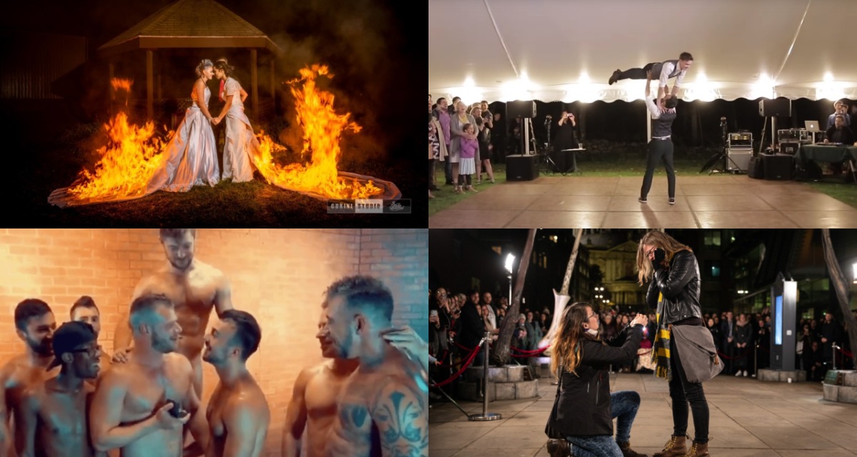 Best LGBT weddings and proposals of 2018