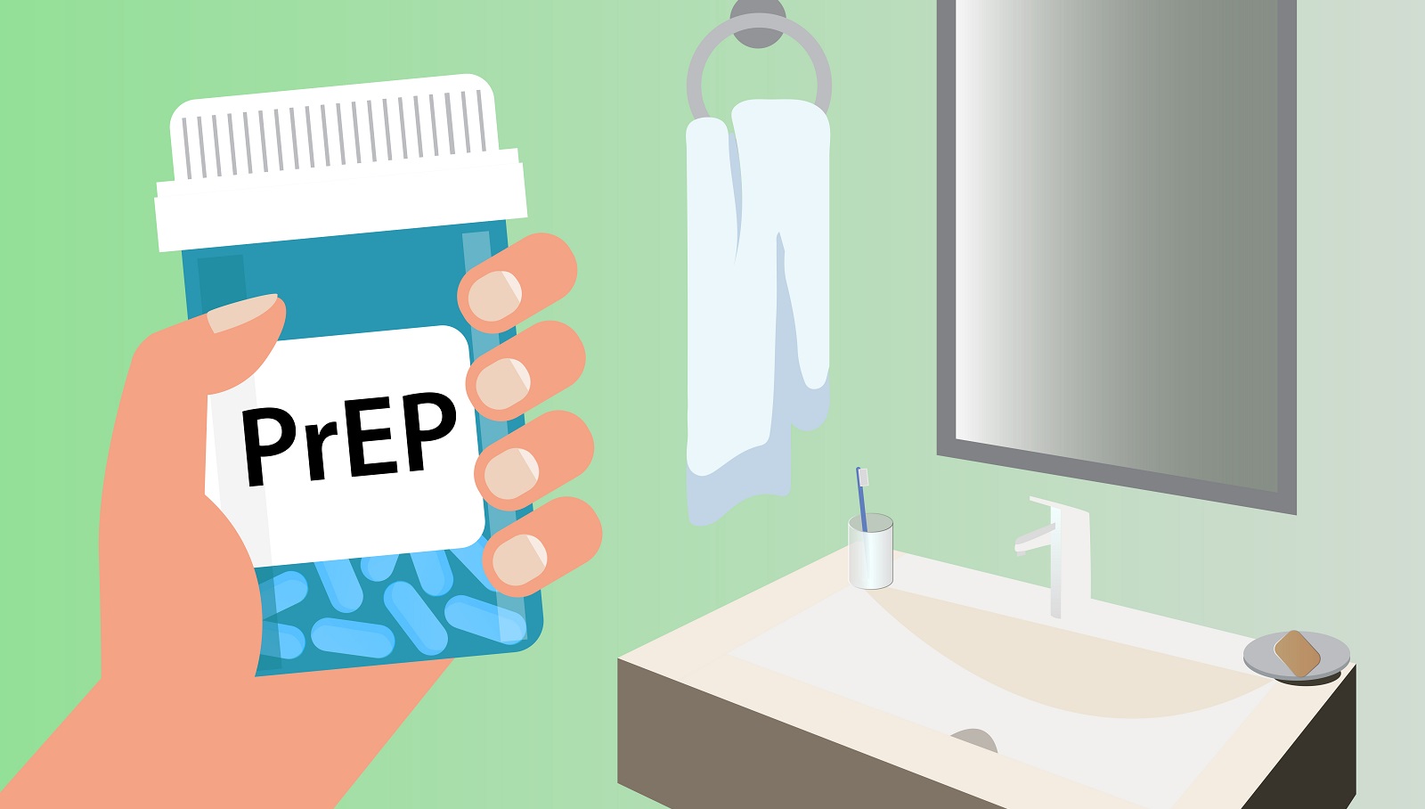 What are the challenges for getting gay men at risk of HIV to take PrEP?