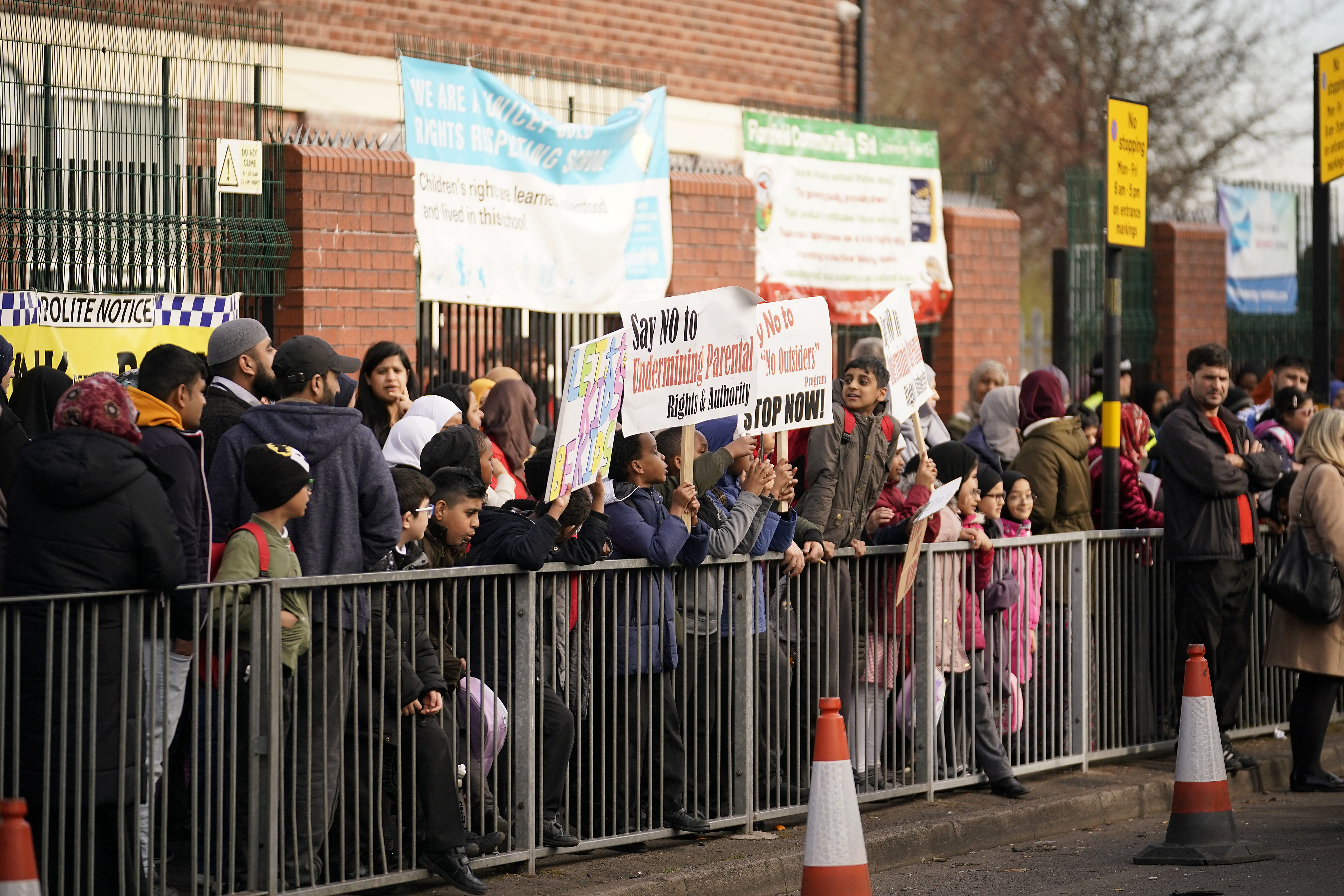 'Malicious outsiders' lying to Birmingham school protest parents