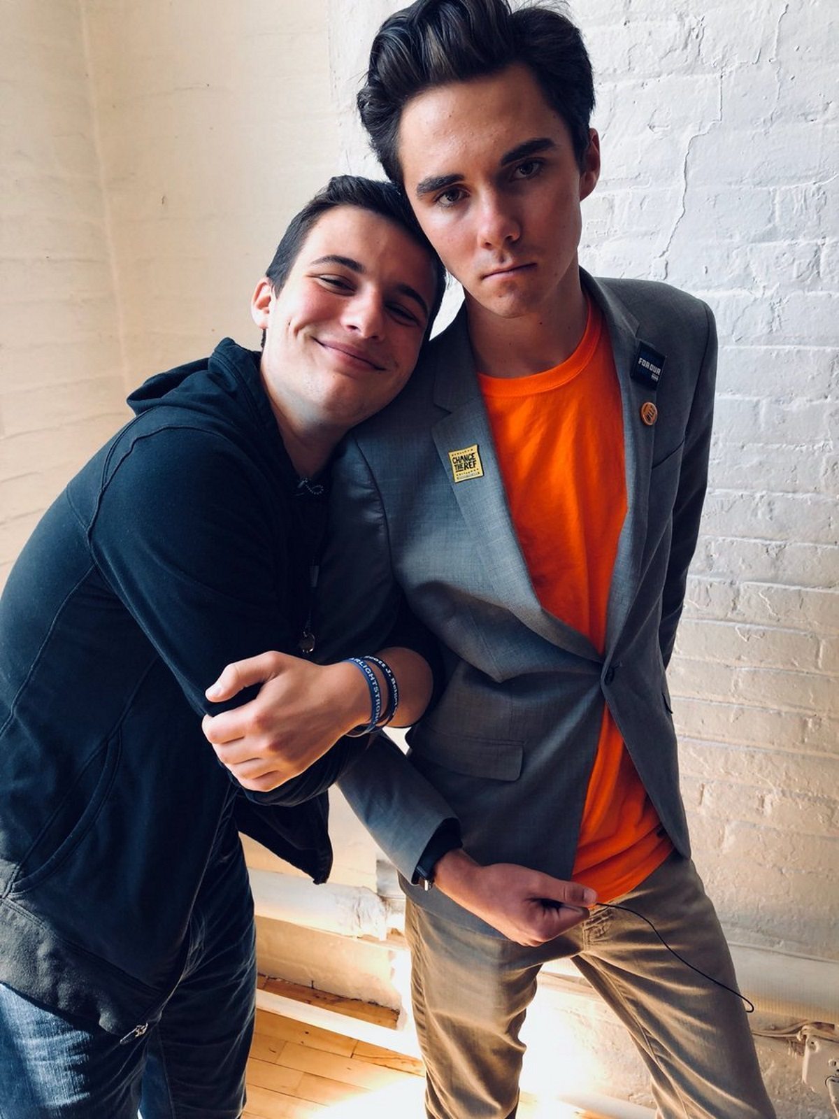 Parkland survivors Cameron Kasky and David Hogg are going to prom together