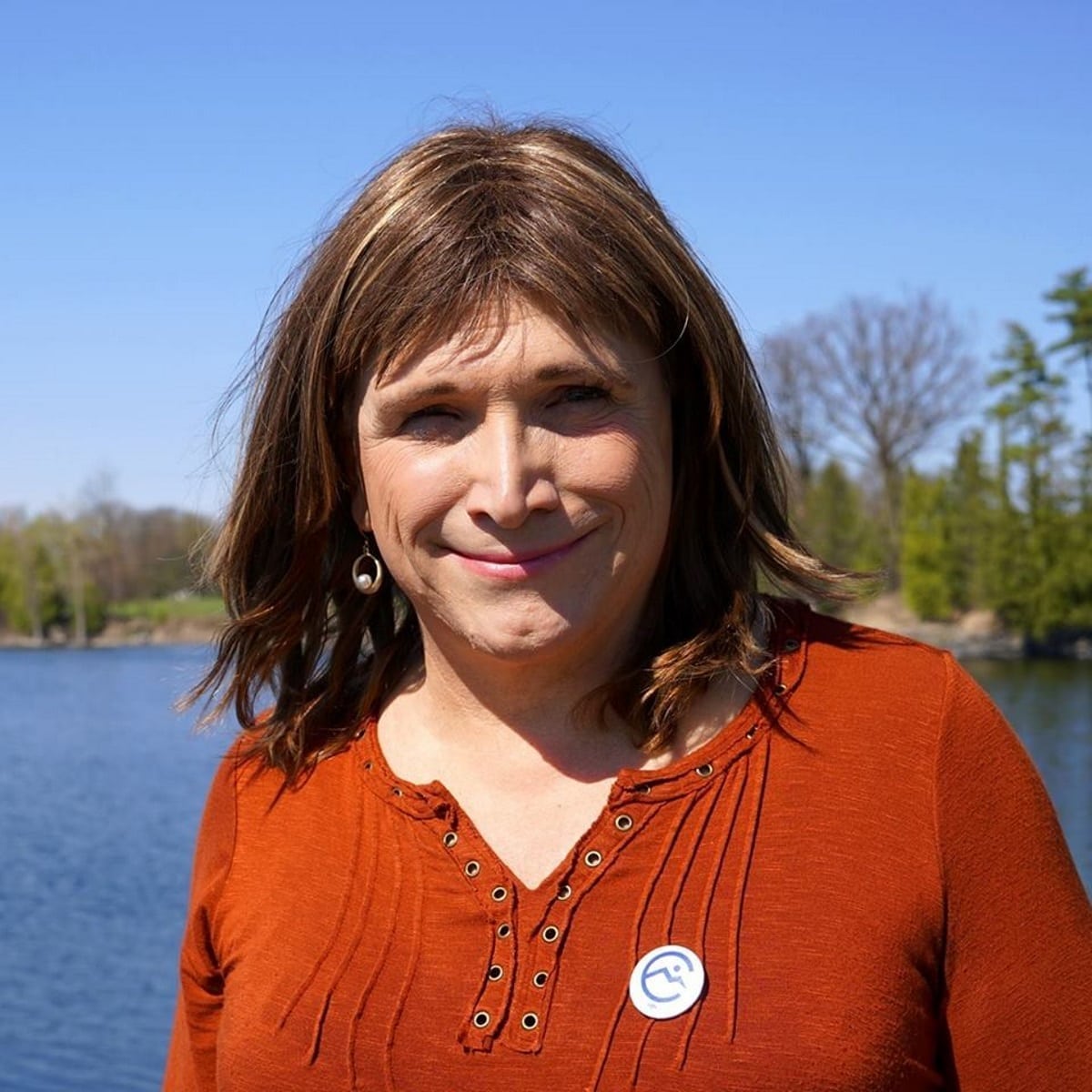 Christine Hallquist supports bullied transgender Oklahoma 7th grader
