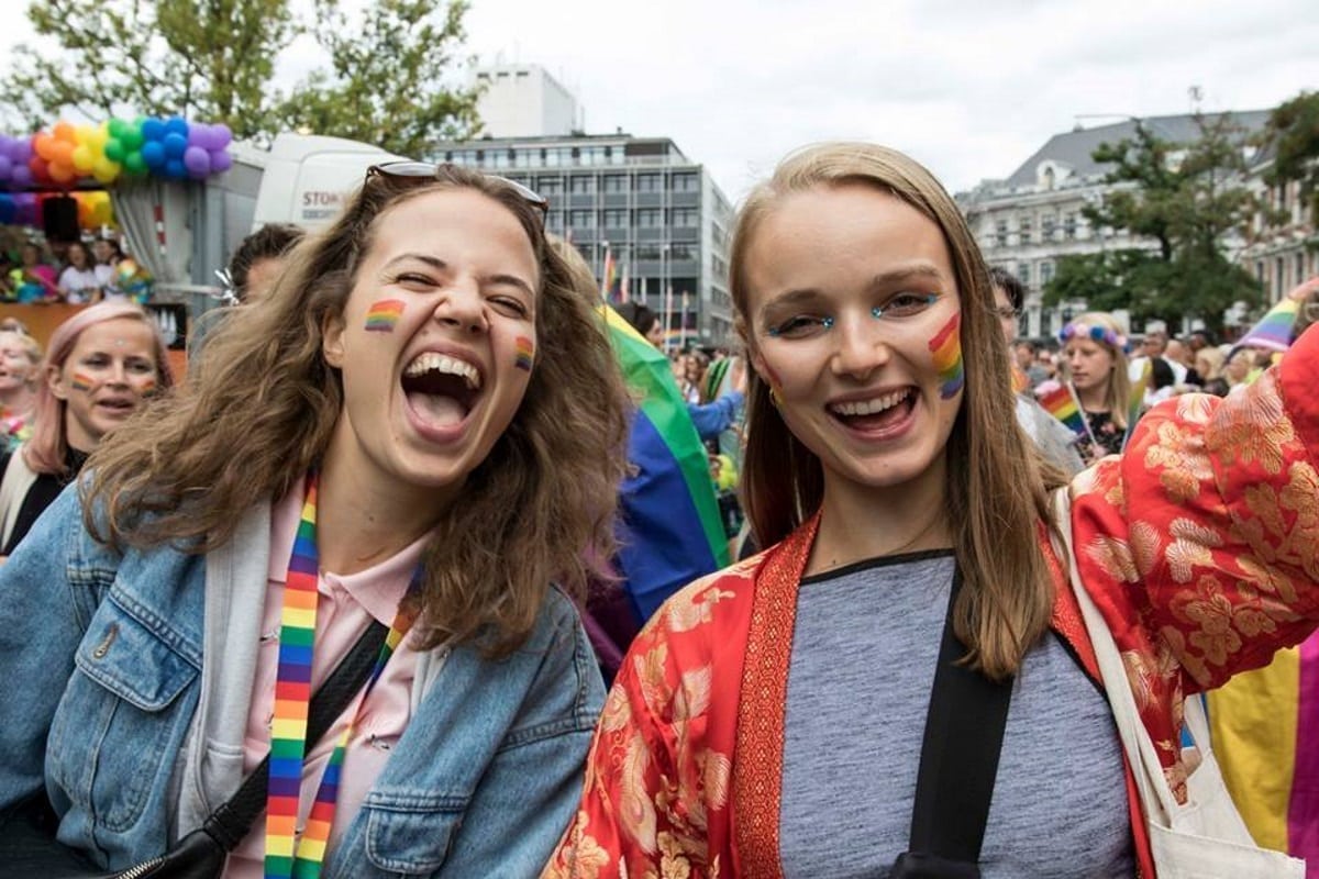 'Biggest ever' Pride parade lights up Copenhagen