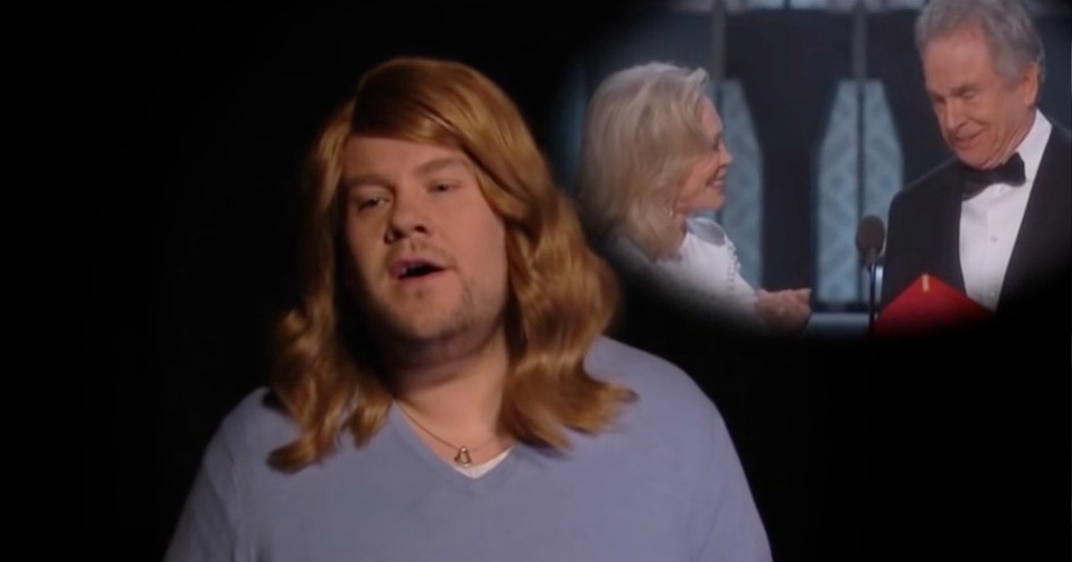 James Corden's spoof of that Oscars disaster is brilliant
