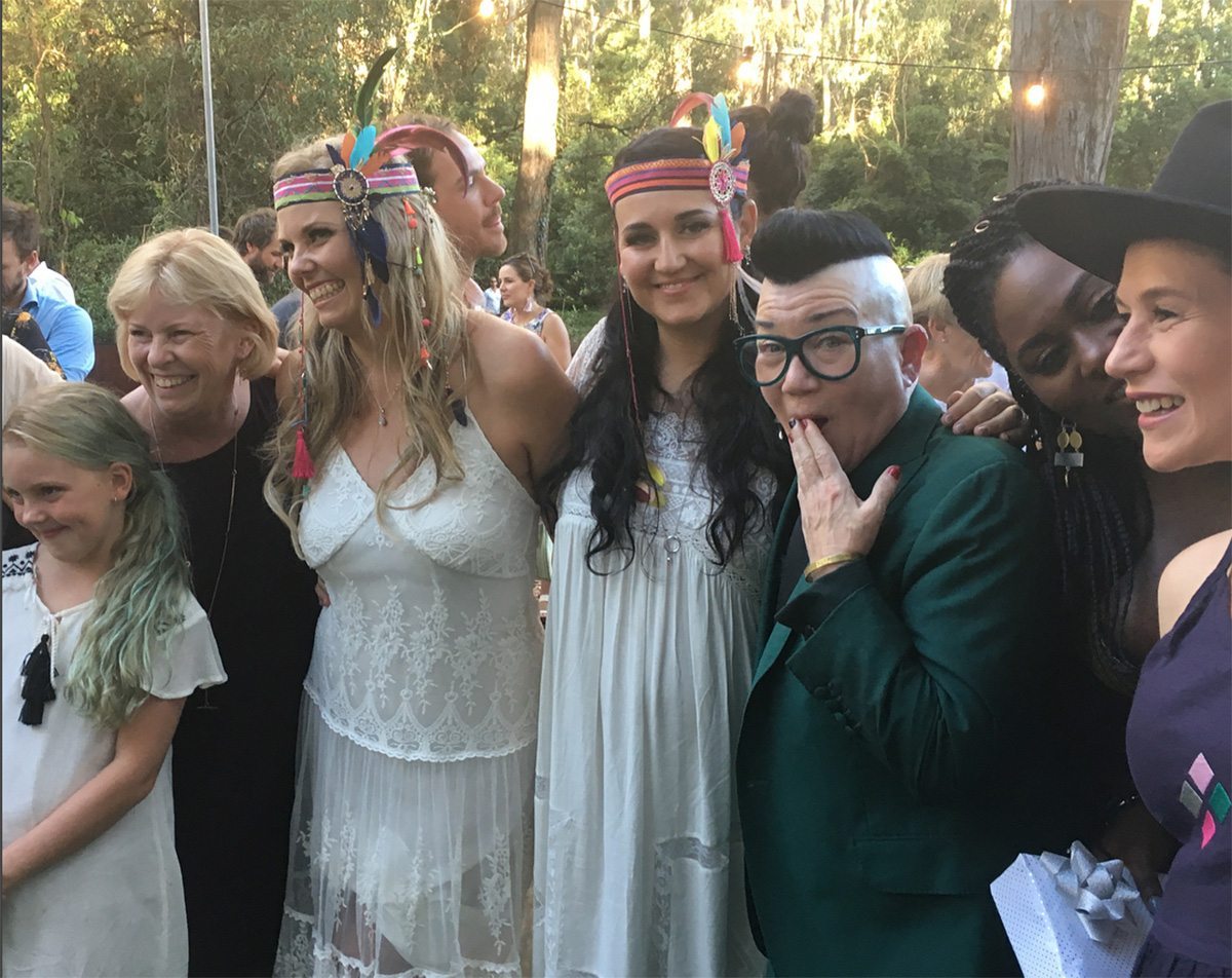 The Orange is the New Black cast crashed a lesbian wedding