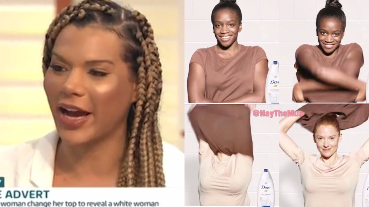 Transgender model Munroe Bergdorf hits out at 'racist' Dove advert