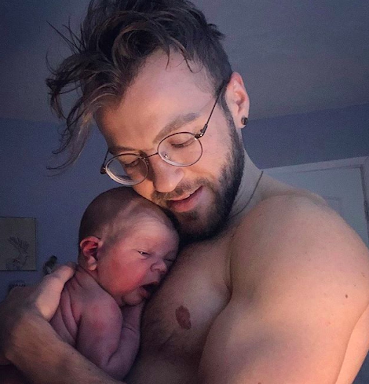 Trans man Aydian Dowling's wife gives birth to their first child