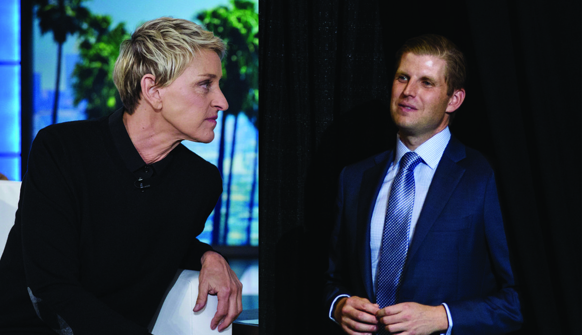 Ellen hits out at Trump family: 'No one has undermined Donald Trump more than Donald Trump'