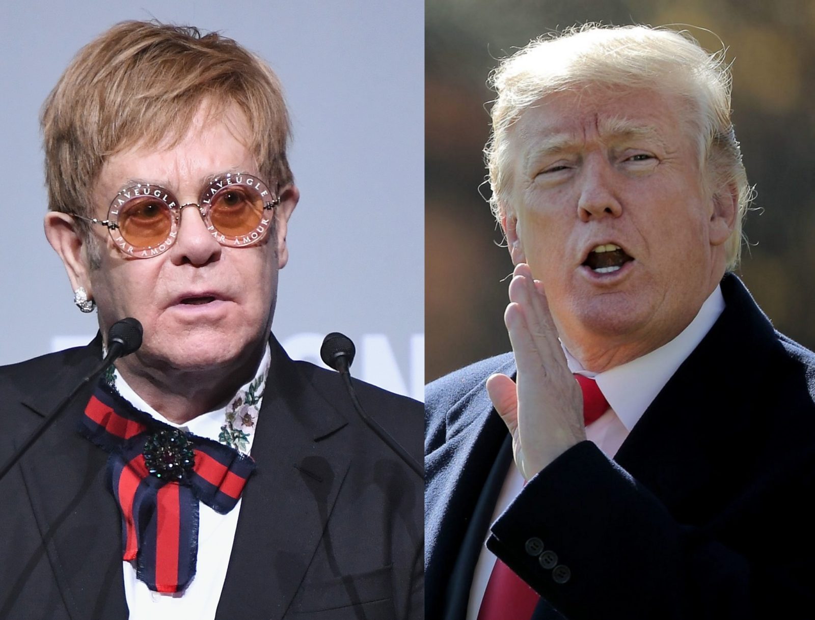 Donald Trump plays Sir Elton John's music so loudly that his staff can't think