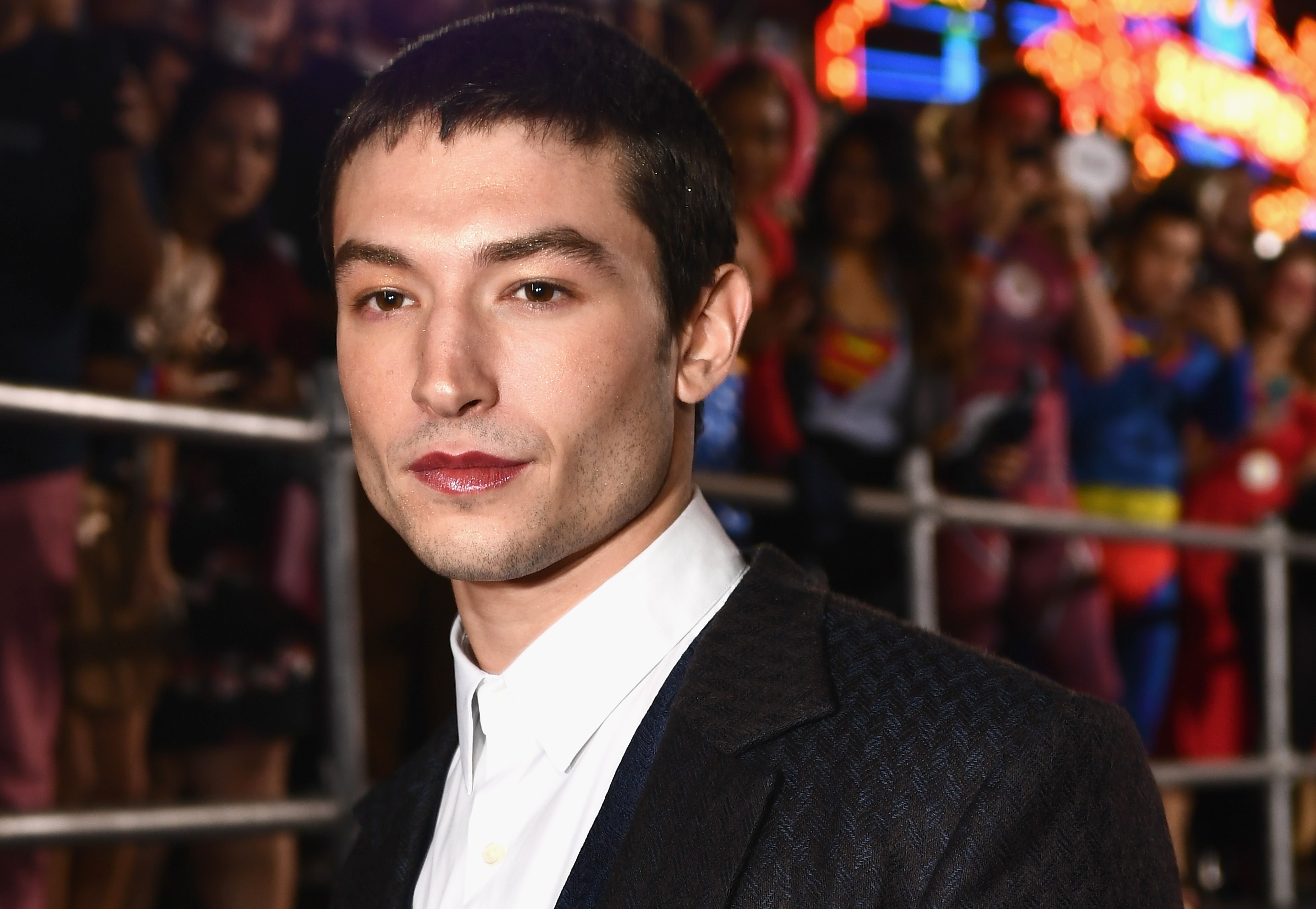 Ezra Miller had a knife held to his throat as a queer student