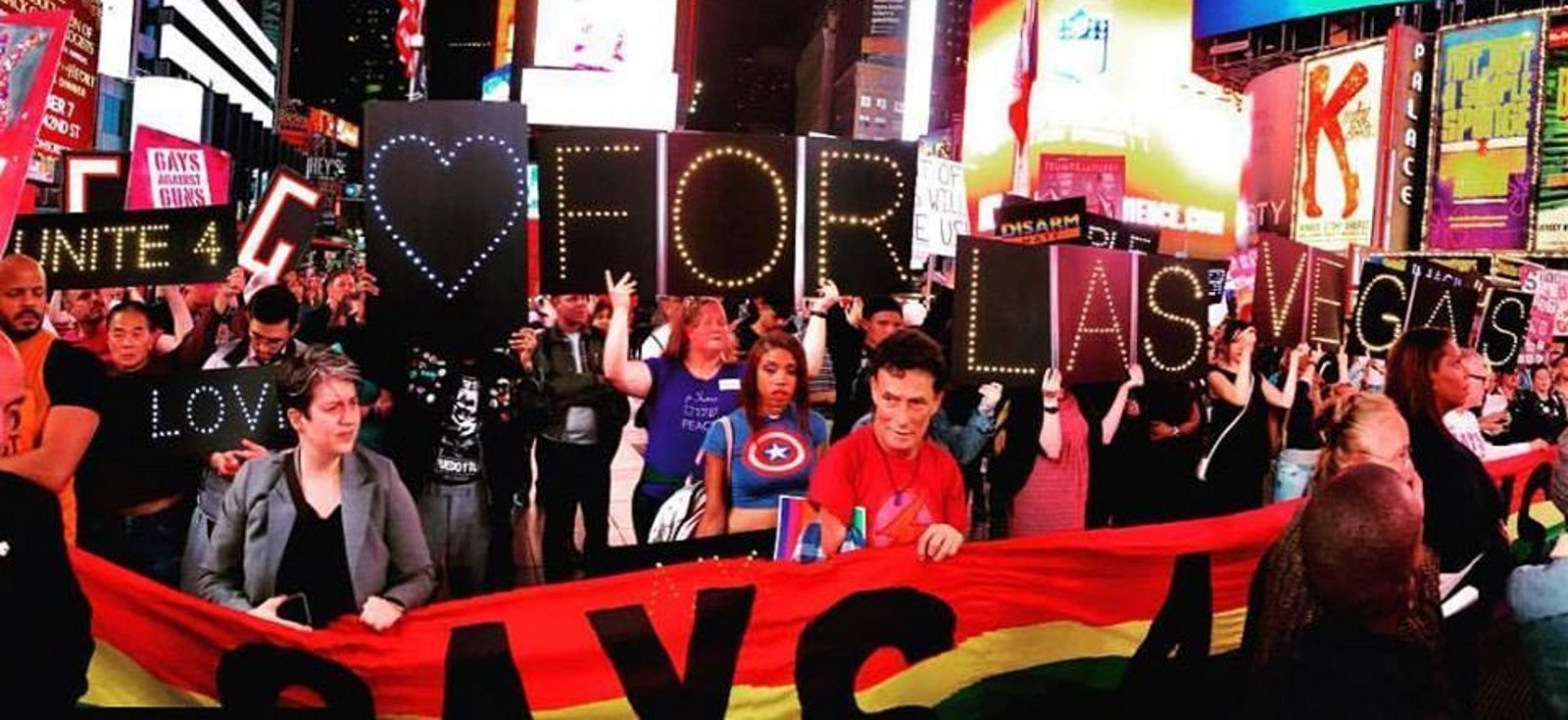 Gays Against Guns storms New York after Las Vegas massacre to tell Donald Trump: 'Don't tweet. Lead!'