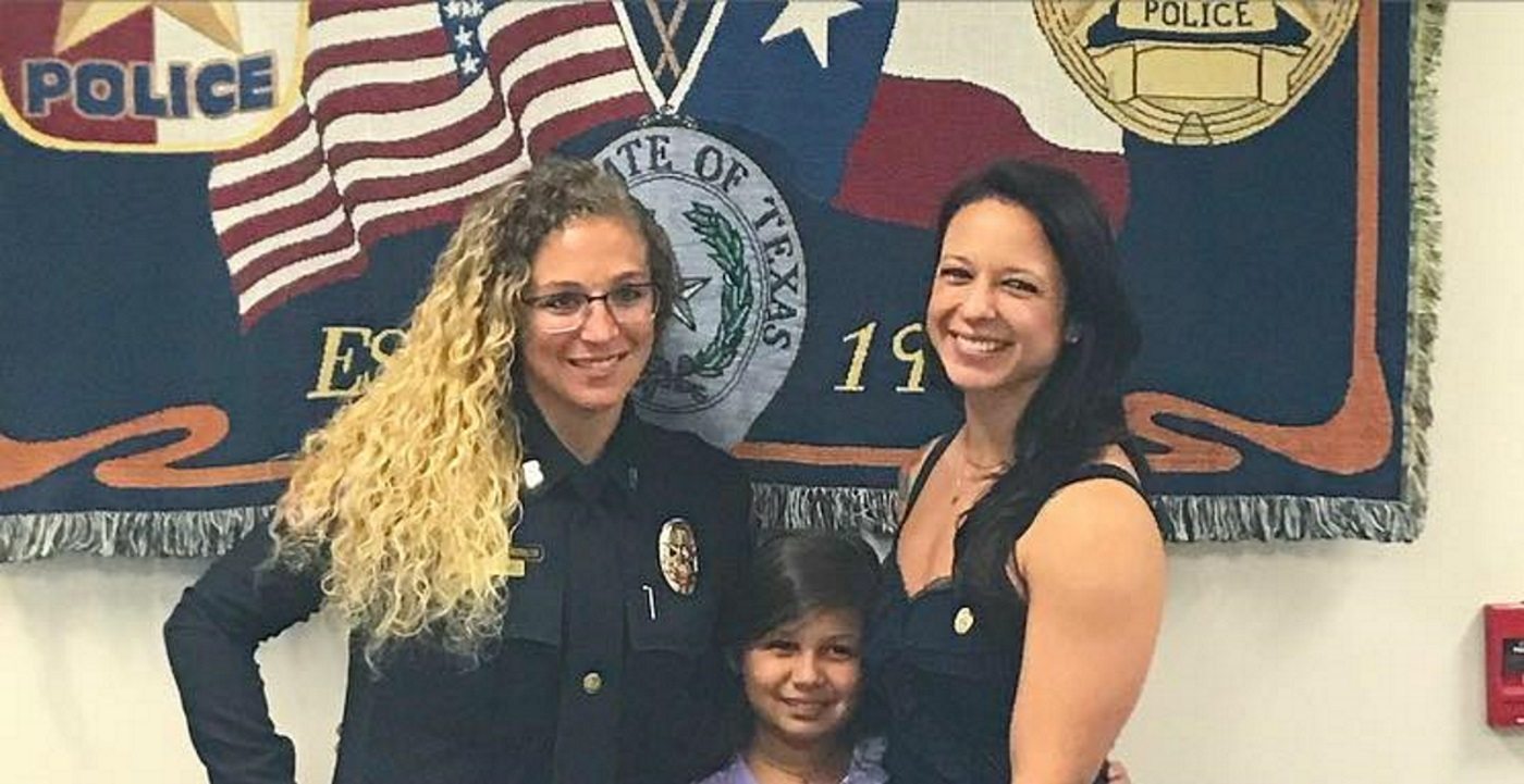 Meet the lesbian hero cop rewarded for her bravery during Hurricane Harvey