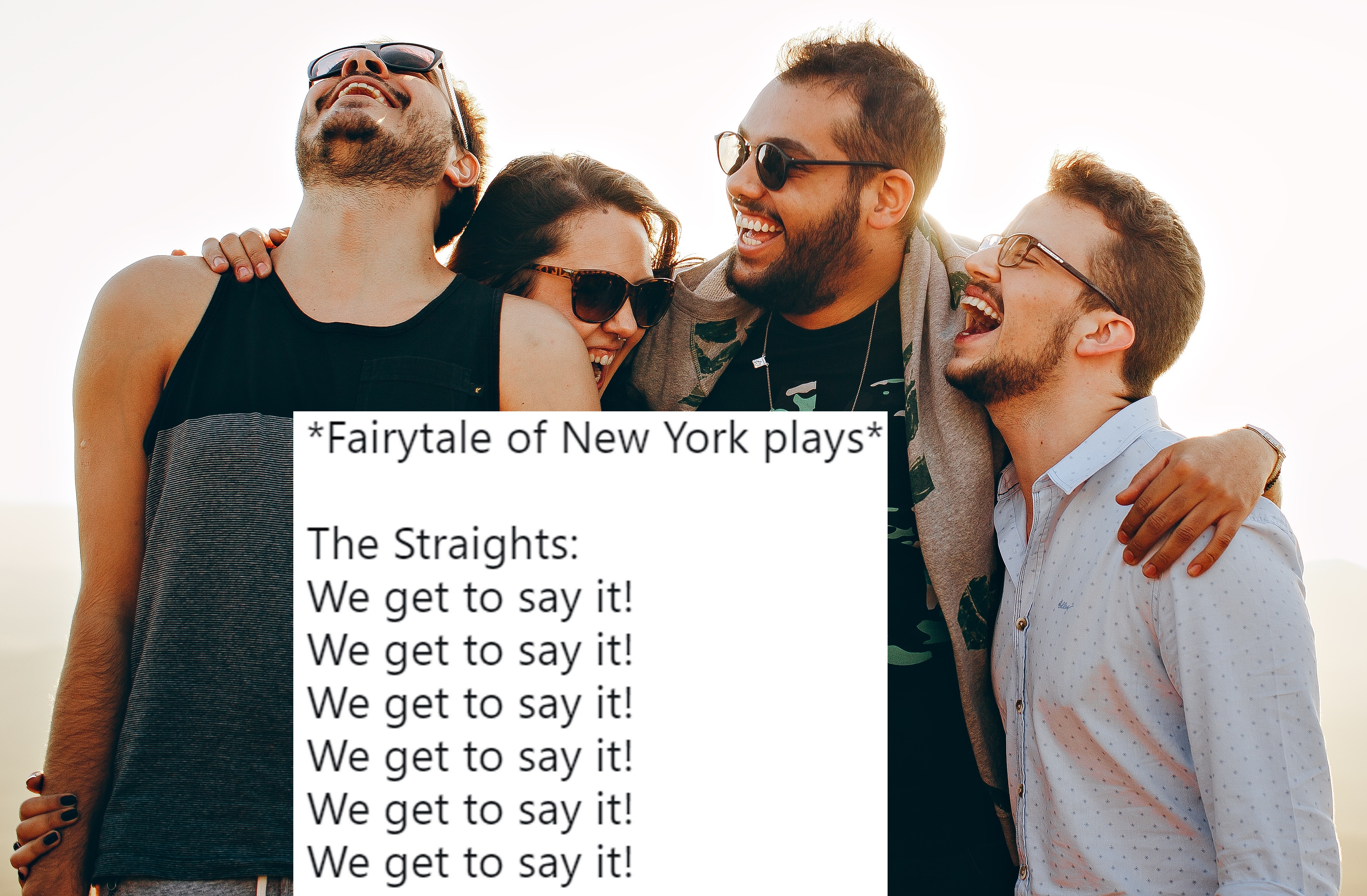 This is why straight people shouldn't sing Fairytale of New York