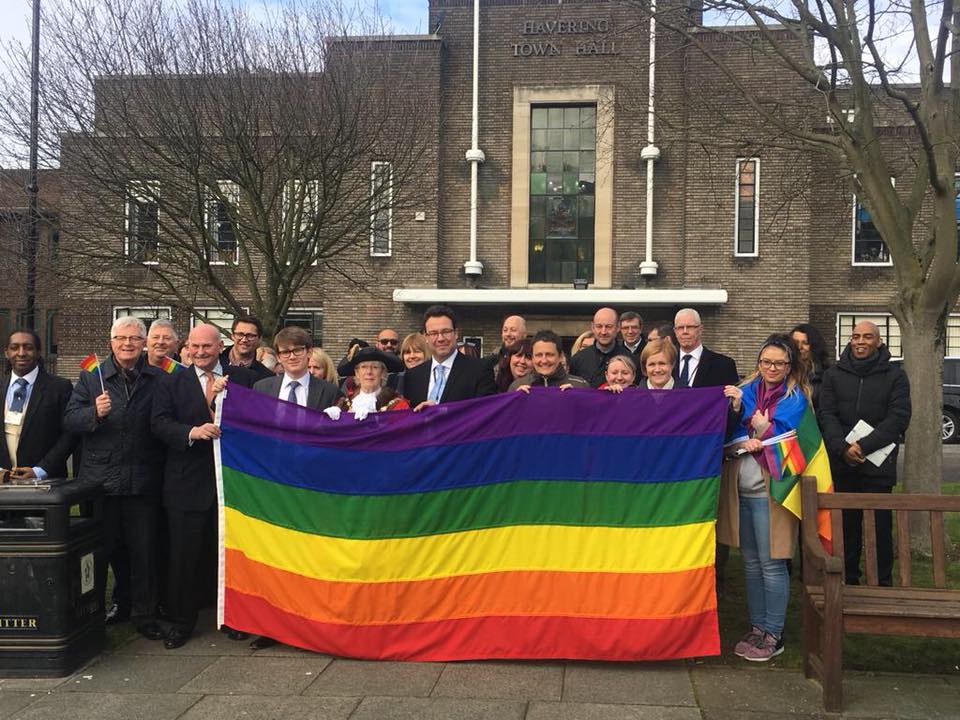 Council flies rainbow flag after telling protesters it would 'breach their flag policy'