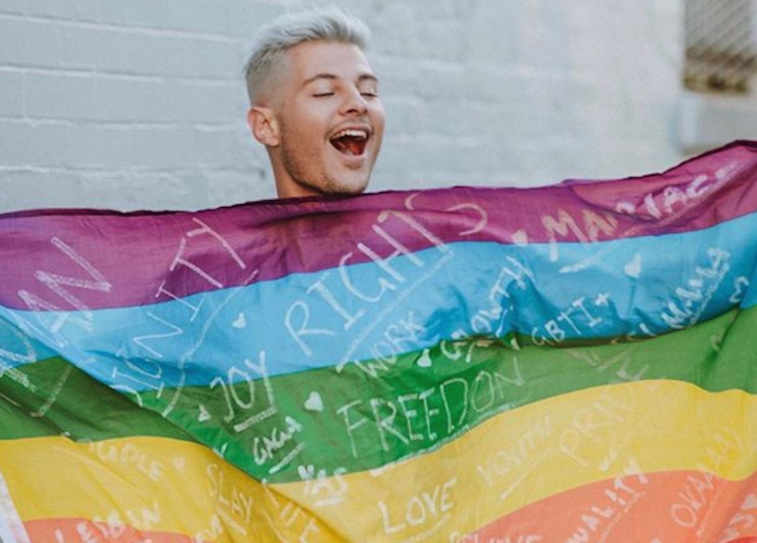 Mental health advocate Jordan Bruno wins Mr Gay Pride Australia