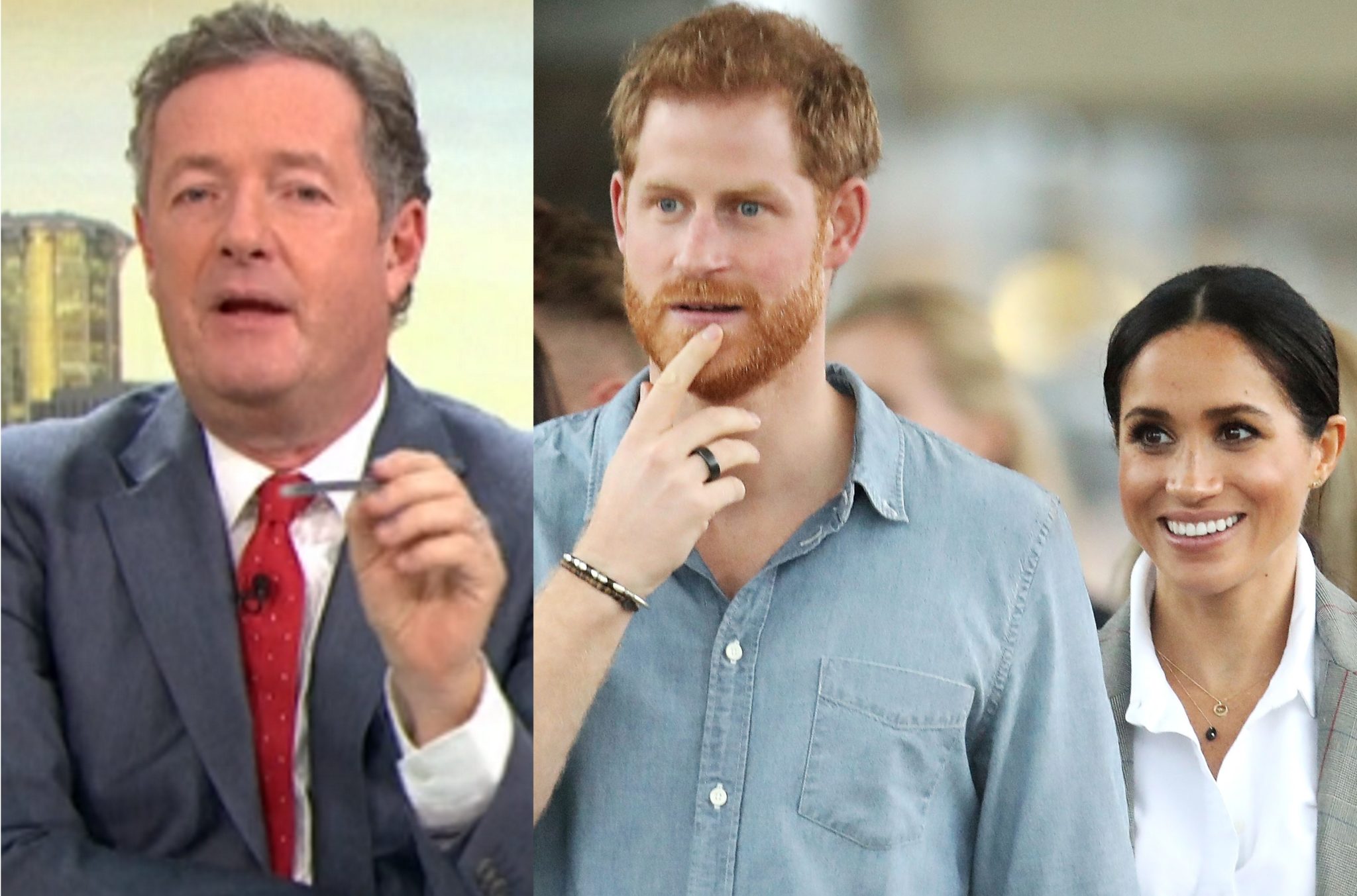 Meghan Markle and Prince Harry's baby will be 'gender-fluid vegan,' says Piers Morgan