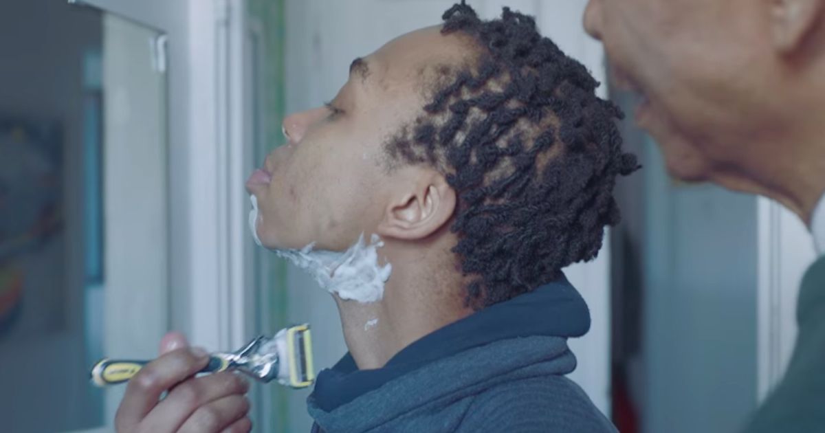Gillette ad features dad teaching trans son how to shave