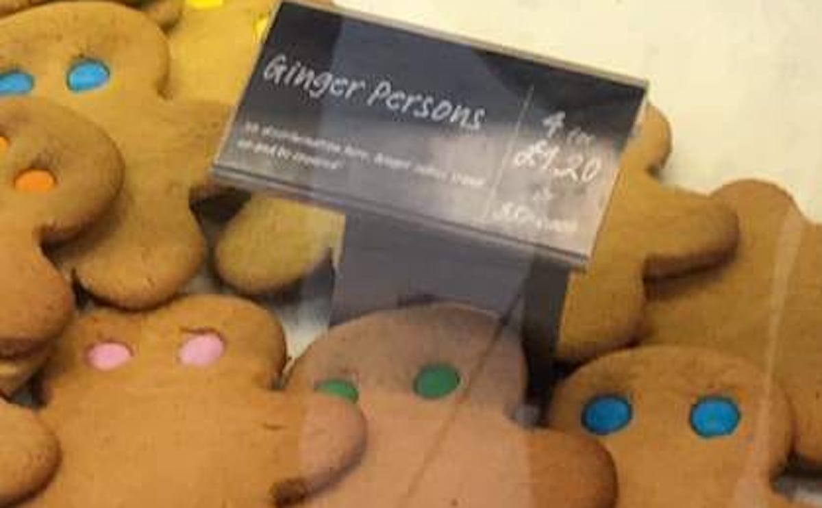 Bakery baffled by backlash for selling gender-neutral ginger 'persons'