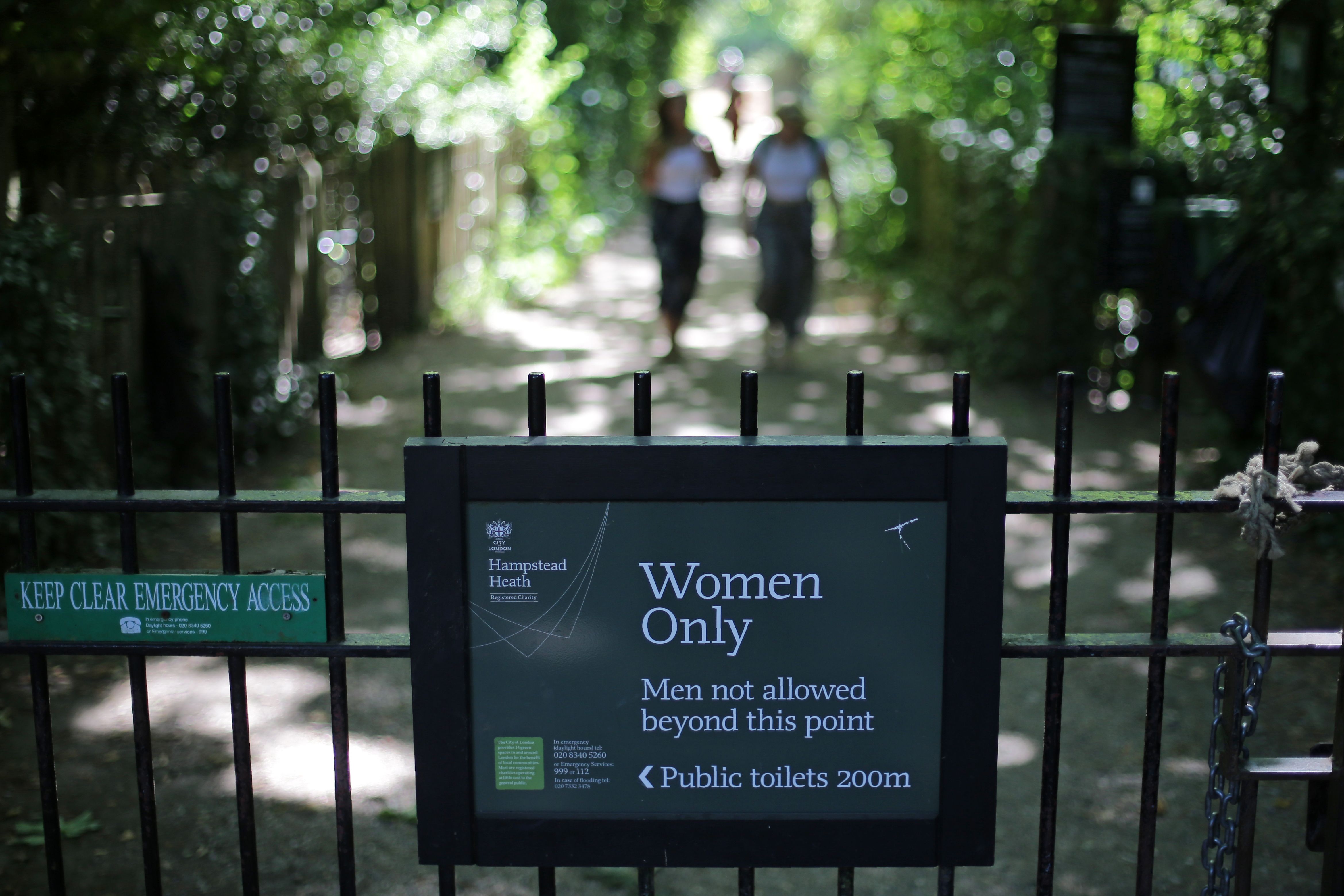 Hampstead Heath pond enshrines trans women's right of access