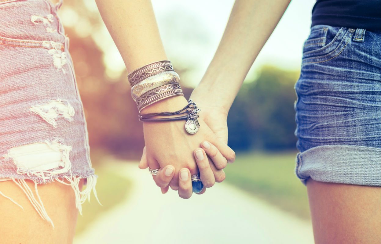 Gay couples are still afraid to hold hands in public, are less happy