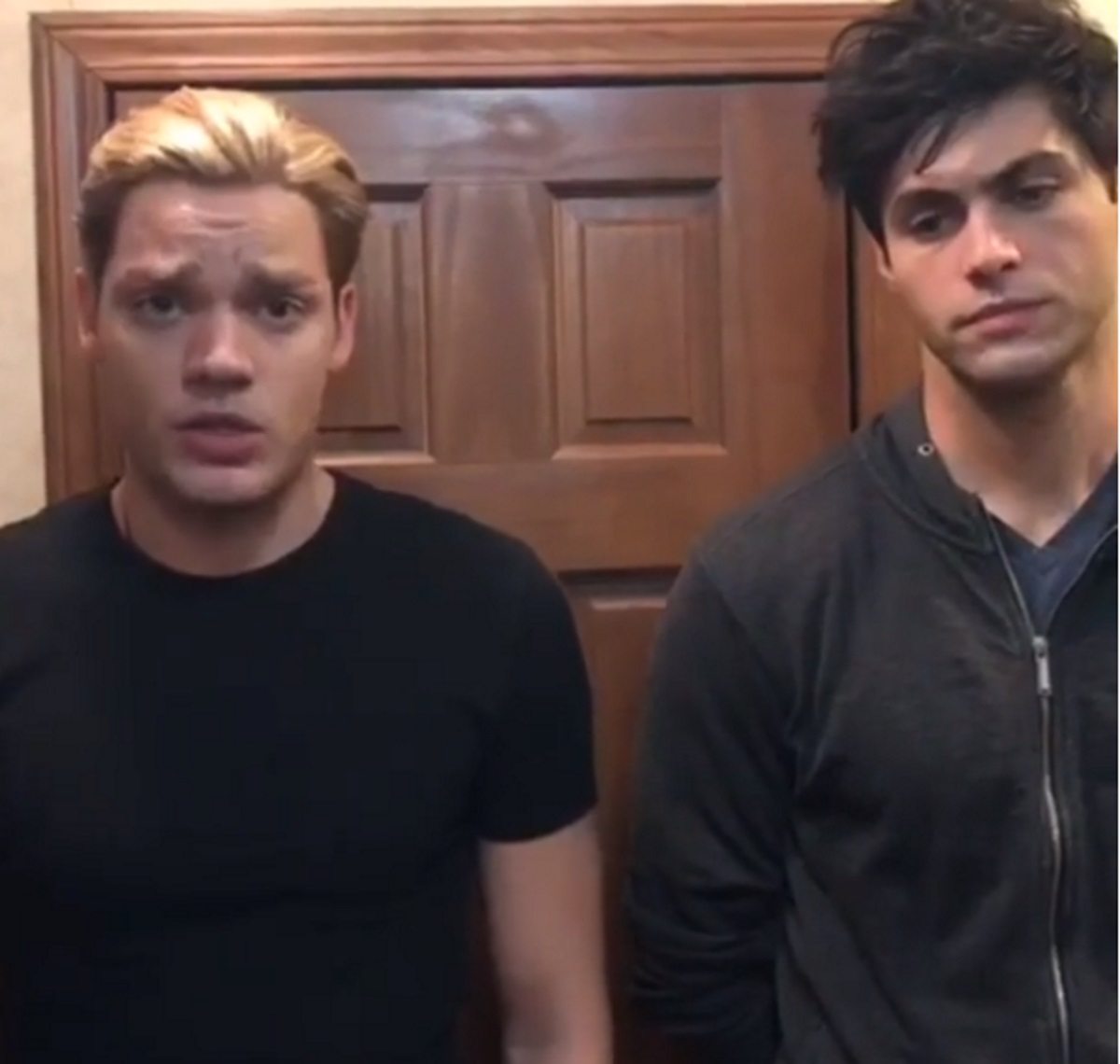 Shadowhunters actor Dominic Sherwood apologises for using 'disgusting' gay slur on co-star