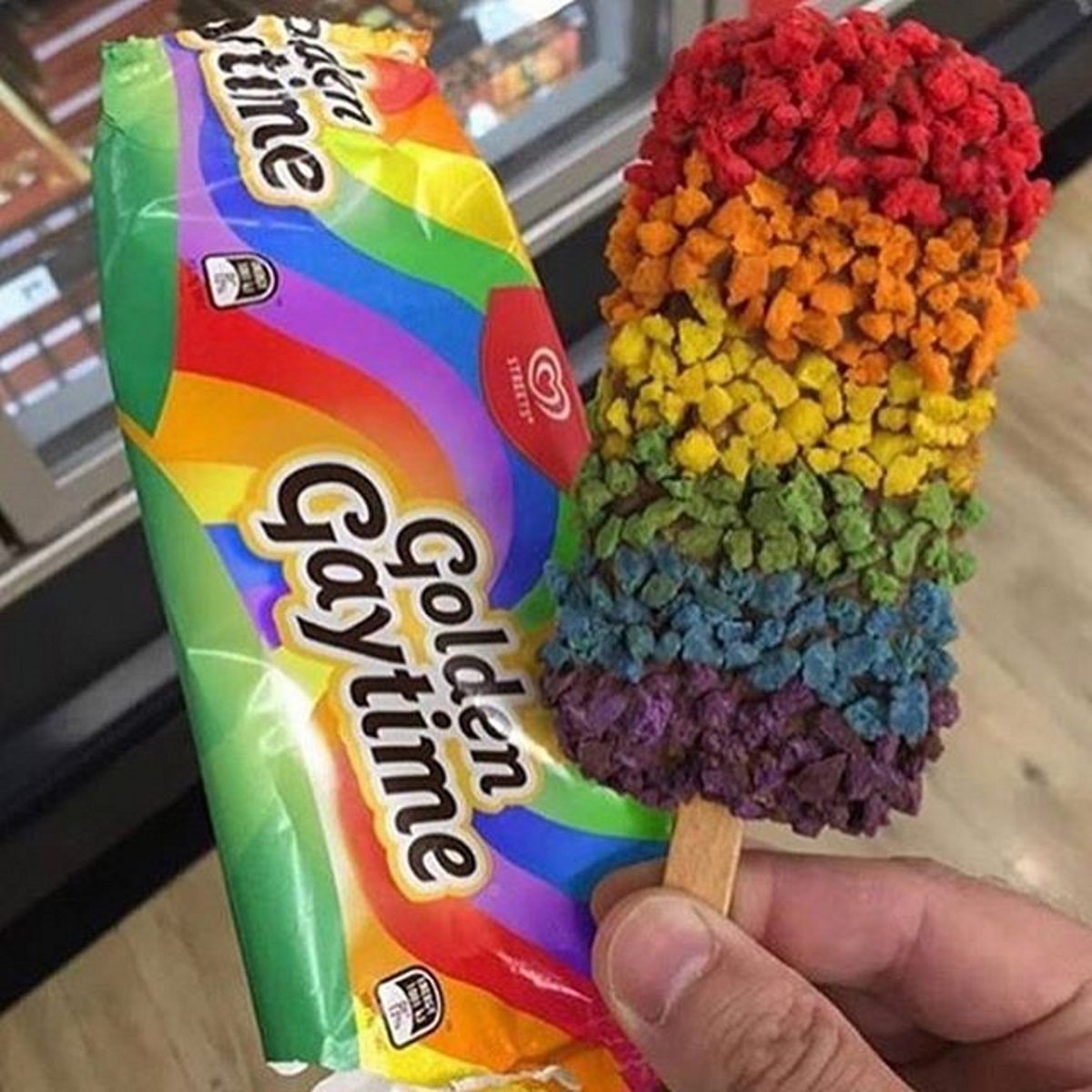 Unilever backs away from rainbow Golden Gaytime ice-cream after social media outrage