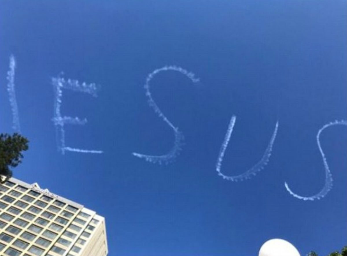 Someone tried to tell LGBTQ+ Mardi Gras goers that 'Jesus saves'