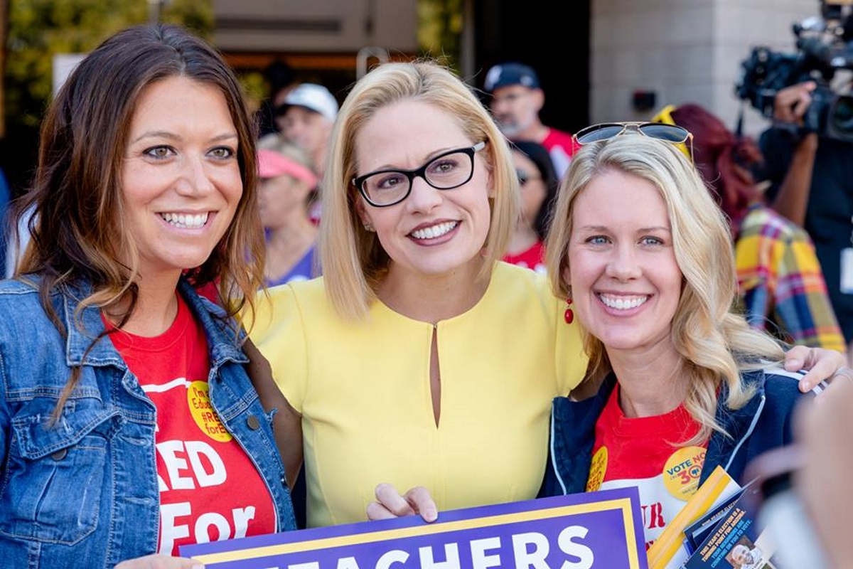 Kyrsten Sinema is the first ever bisexual US senator