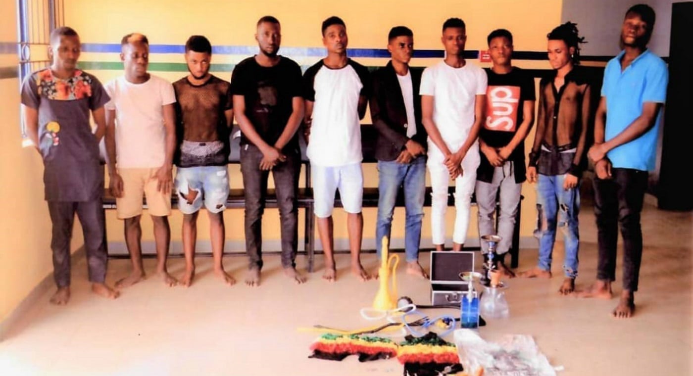 Nigerian men arrested for having gay sex 'were at a birthday party'