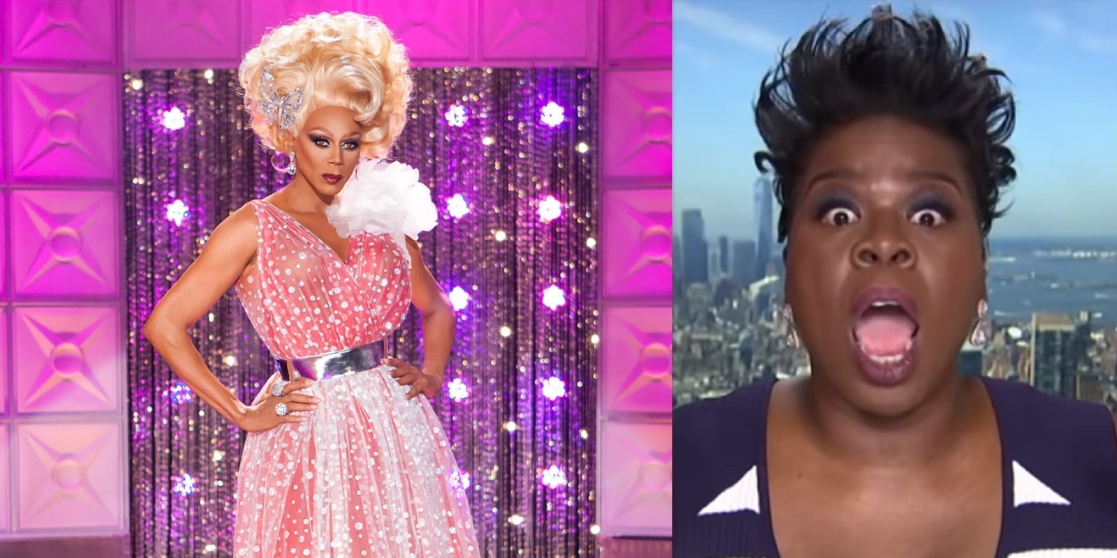 Ghostbusters star Leslie Jones got an epic surprise from RuPaul and her reaction was everything