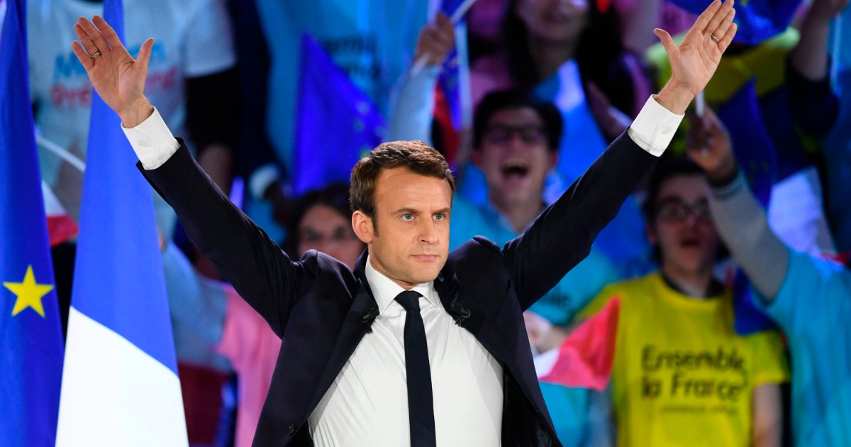 French election: Emmanuel Macron appears topless on cover of Garçon magazine