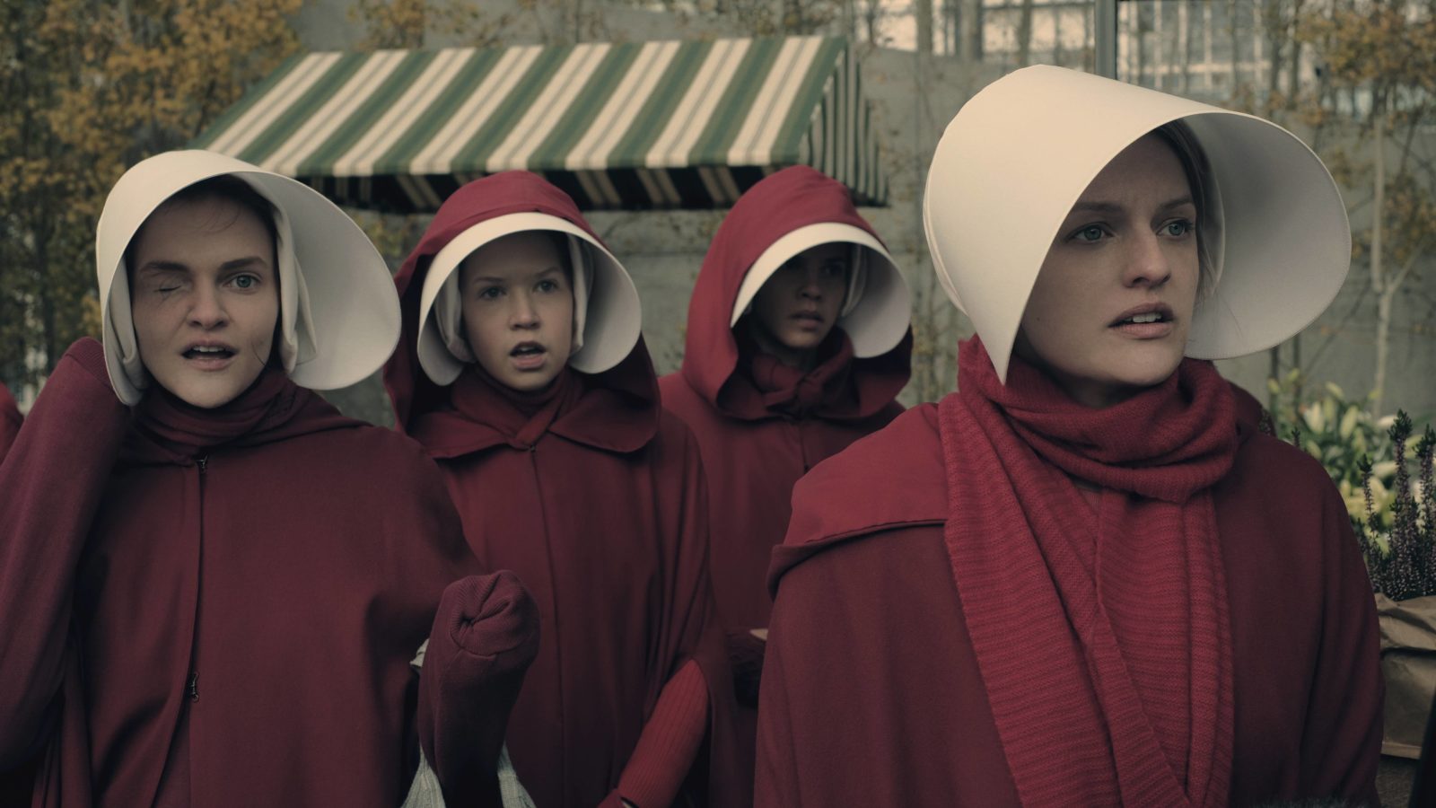 'Handmaids' protest extreme homophobe and alleged child molester Roy Moore