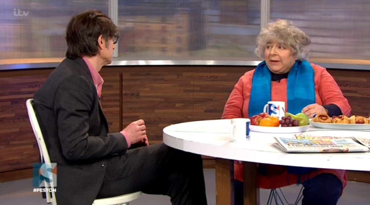 Miriam Margolyes swears on live TV, says she has 'unfortunately' never been groped