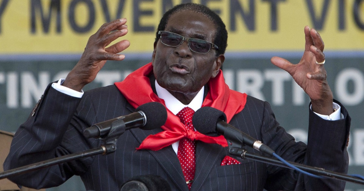 Robert Mugabe, who claims 'filthy' gay people should be castrated, named WHO Goodwill Ambassador