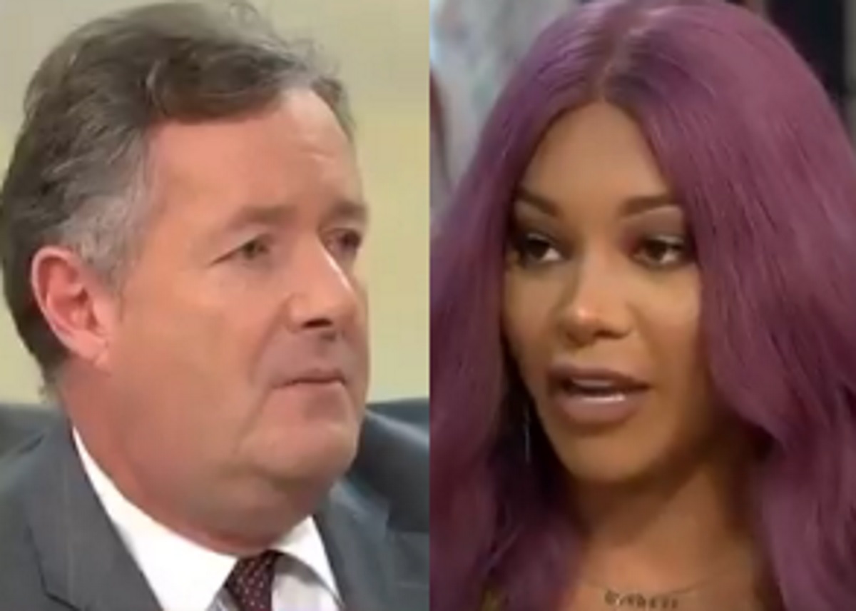 Munroe Bergdorf calls Piers Morgan 'bigoted' in trans debate