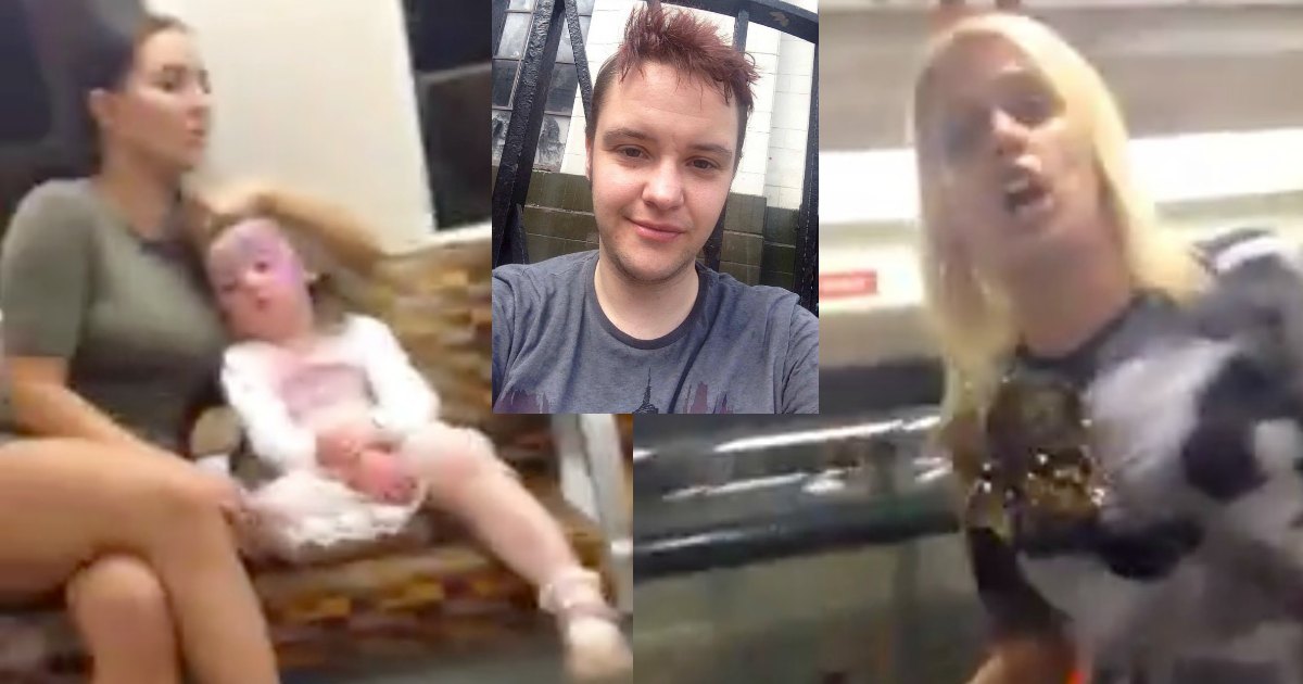 Two mothers abuse transgender man on London train, then demand their kids join in