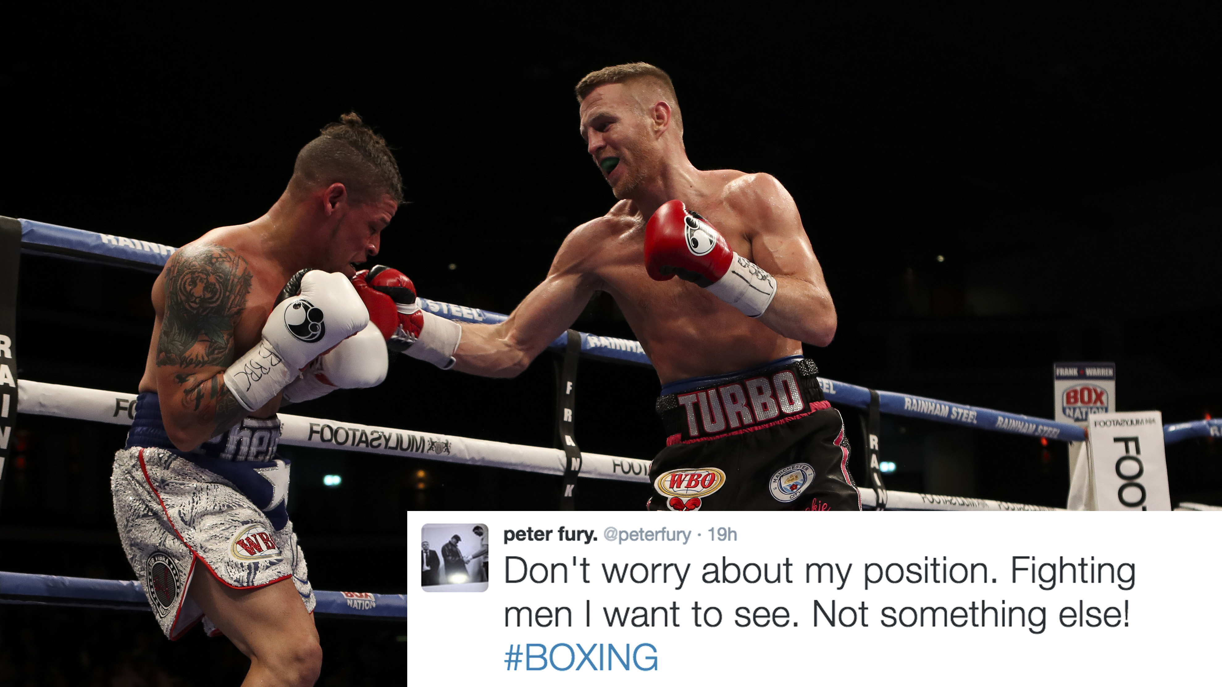 Tyson Fury's former trainer proved that being openly gay boxer is still impossible in three tweets