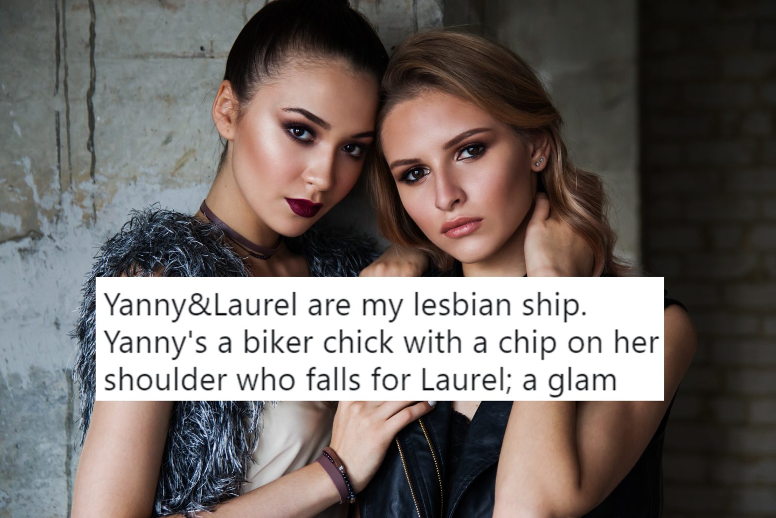 There's now lesbian fiction about Yanny and Laurel, and we're here for it