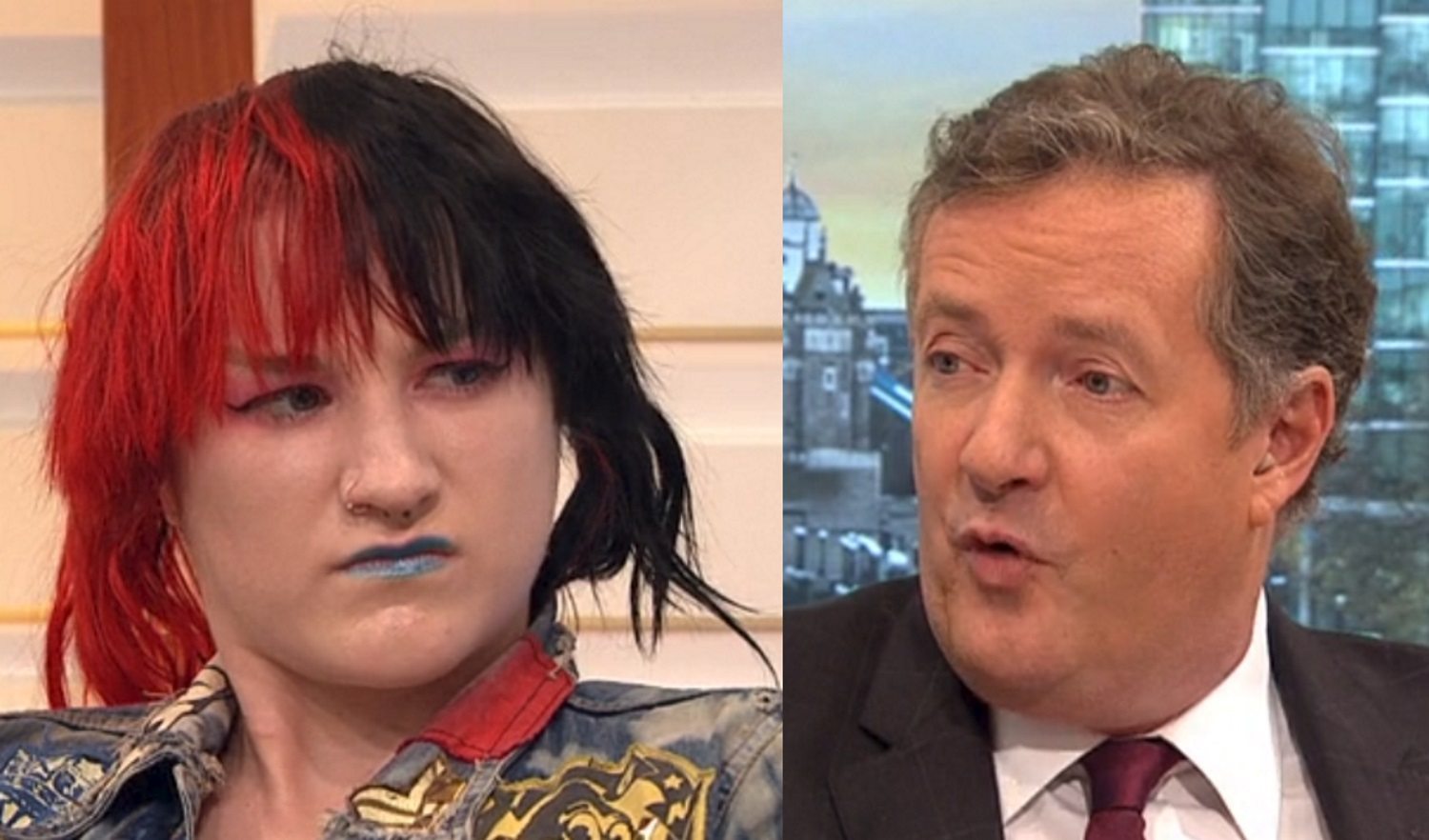 Piers Morgan lashes out at genderfluid guest, calling them 'confused'