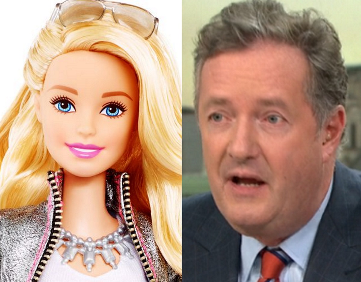 Piers Morgan lashes out at 'gender fluid Barbie'