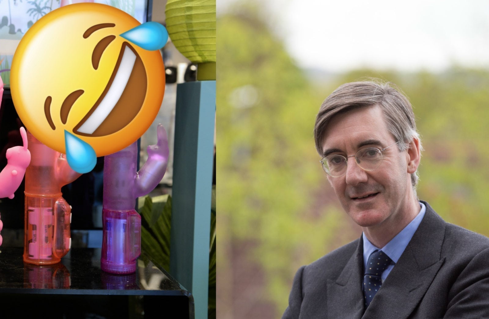 Anarchist sticks pink dildo on Jacob Rees-Mogg's car and leaves condoms in his garden