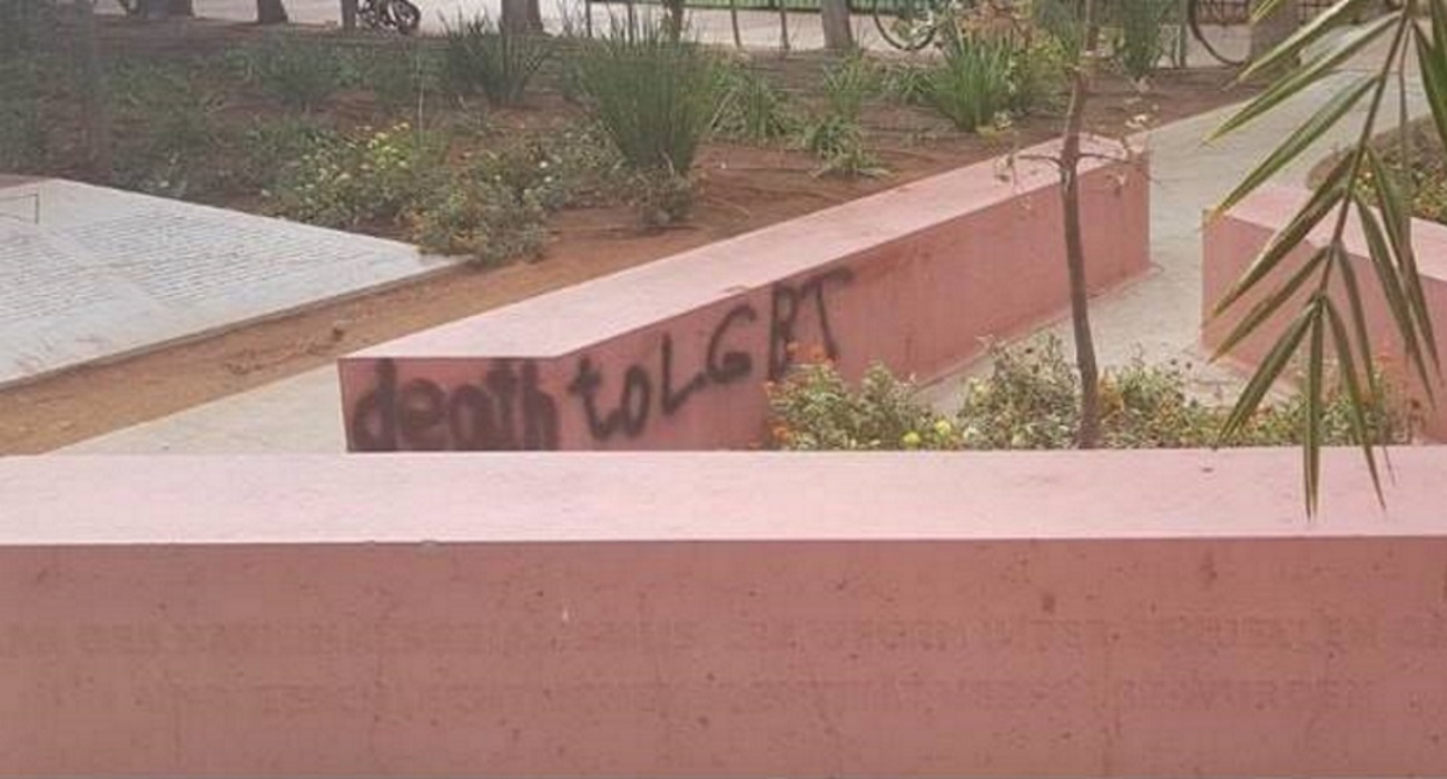 'Death to LGBT' graffitied on Holocaust memorial in Tel Aviv